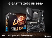 Ana plata "GIGABYTE Z690 UD DDR4"