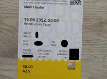 Mark Eliyahu konsertinə bilet 