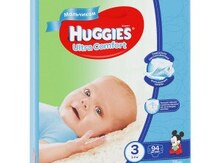 Uşaq bezləri "Huggies Ultra Comfort"
