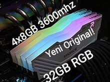 RAM "Team Delta RGB DDR4 4x8gb 3600"