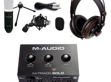 Studia avadanığı "M-audio Mtrack Solo pack"