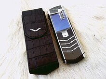 Vertu New S Collection Alligator Silver Stainless Silver