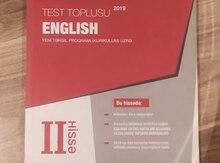 "İngilis dili" test toplusu