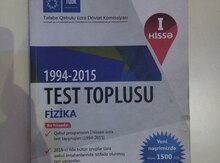 Test toplusu "Fizika 1 hissə (1994-2015)"