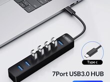 "Orico" Type-C Hub 7+1 Power USB 3.0