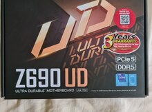 Ana plata "Gigabyte Z690 Ultra Durable DDR5"
