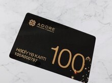 "Adore" hədiyyə kartı