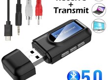 "USB Bluetooth 5.0 + EDR" səs alıcısı və ötürücü