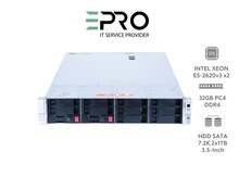 Server HP DL380 Gen9 4LFF|E5-2620v3 x1|32GB PC4|SATA|HPE G9 2U Rack/N2