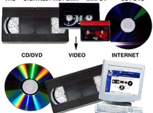 Video kasetlərin dvd disklərə köçürülməsi