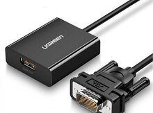 Kabel "UGREEN VGA to HDMI with Micro USB Po"