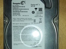 Hard disk "Seagate" 500GB