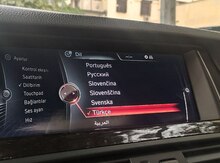 "BMW F10, F30, F15" monitorda dilləri aktivləşdirmək