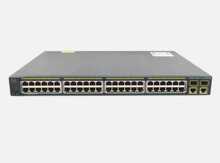 Cisco 2960-48PoE Switch 2X1G-RJ45 2X1G-Optik port