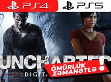 PS4 / PS5 "Uncharted 4 + Lost legacy" oyunu 