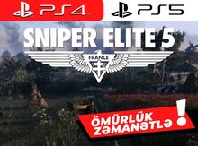 PS4/PS5 "Sniper Elite 5" oyunu