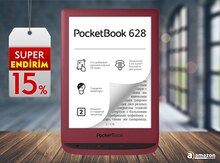 Elektron kitab " PocketBook 628 Red " PB628-R-CIS-N