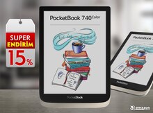 Elektron kitab " PocketBook 740 Color moon silver " 