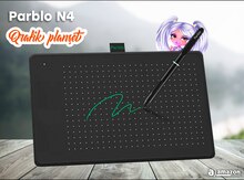 Qrafik planşet "Parblo N4 Drawing Tablet"