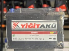 Akkumulyator "Yigit Akü" (12V-75Ah - 640A)