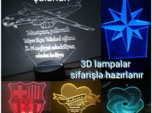 3D lampalar 