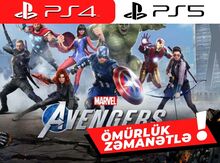 PS4 "Marvel Avengers" oyun diski