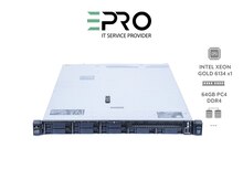 Server HP DL360 Gen10 8SFF|GOLD 6134 x1|64GB PC4 2933Y|HP G9 1U Rack/N2