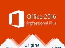 "Microsoft Office 2016 Pro Plus" lisenziya açarı
