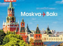 Moskva-Bakı aviabileti 