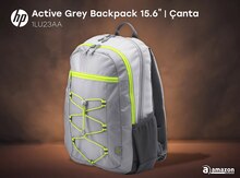 Çanta "HP Active Grey Backpack 15.6″ ( 1LU23AA )\"
