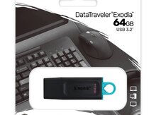 Flaş kart "KINGSTON Data Traveler  USB 3.2 64GB"