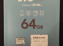 Mikro sd kart Samsung Evo Plus 64 GB