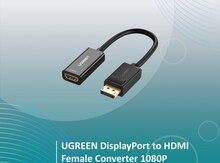 UGREEN DisplayPort to HDMI Female Converter 1080P MM137 (40362)