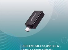UGREEN USB-C to USB 3.0 A Female Adapter (Black) US173 (20808)