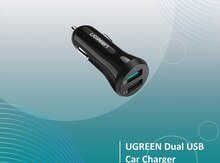 UGREEN Dual USB Car Charger ED018 (50875)