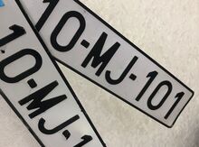 Avtomobil qeydiyyat nişanı - 10-MJ-101