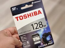Yaddaş kartı "Toshiba U-3 Klass10 Sd 128 Gb"