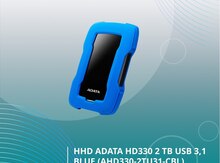 HHD ADATA HD330 2 TB USB 3,1 Blue (AHD330-2TU31-CBL)