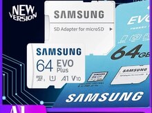 Yaddaş kartı "Samsung Evo Plus 64GB"