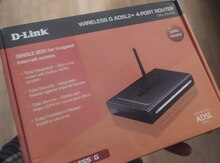 D-Link WIRELESS G ADSL2+4-PORT ROUTER(DSL-2640U)
