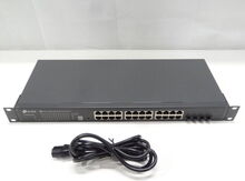 Switch "TP-LINK JetStream 24-Port Gigabit L2+ Managed Switch with 4 10GE SFP+ Slots"
