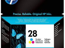 HP 28 Tricolor Inkjet Cartridge, EUR C8728AE
