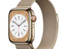 Apple Watch Series 8 Steel Gold 45mm