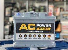 Akkumulyator "AC Power" 60Ah 540