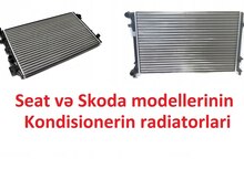 "Seat, Skoda" modellərinin su və sobanın radiatorları