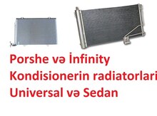 "Porsche və İnfinity" kondisionerin radiatorları, kompressorları