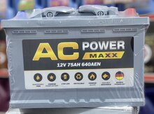 Akkumulyator "AC POWER MAXX" 12V 75Ah 640A
