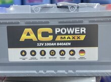 Akkumulyator "AC POWER MAXX" 12V 100Ah 840A