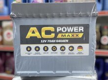 Akkumulyator "AC POWER MAXX" 12V 70Ah 640A