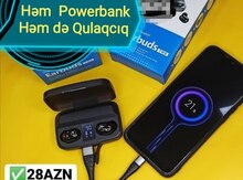 Bluetooth qulaqlıq və powerbank 